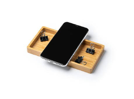 CHARGING ORGANIZER TRAY LUKE NATURAL