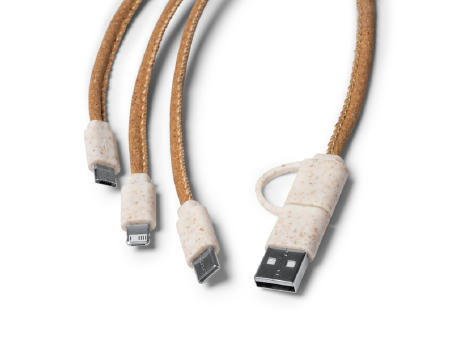 CHARGING CABLE METRIK NATURAL