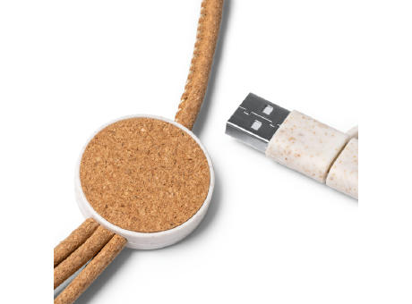 CHARGING CABLE METRIK NATURAL