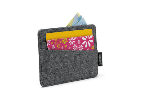 CARD HOLDER TIMBER HEATHER GREY