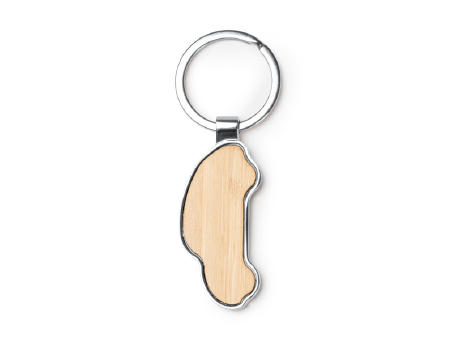 KEYRING TESLAR NATURAL