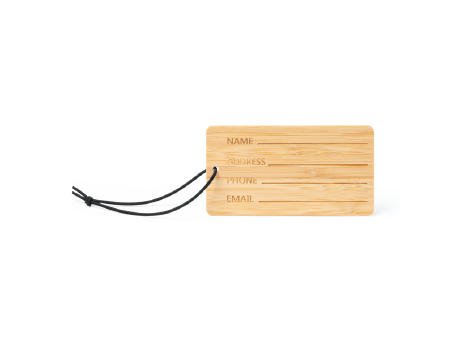 SUITCASE TAG KABORE NATURAL