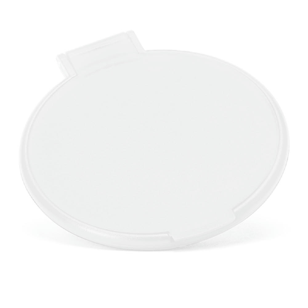 GLAZE POCKET MIRROR WHITE