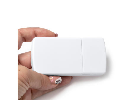 MEDY PILL BOX WITH CUTTER WHITE