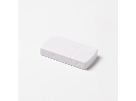 MEDY PILL BOX WITH CUTTER WHITE