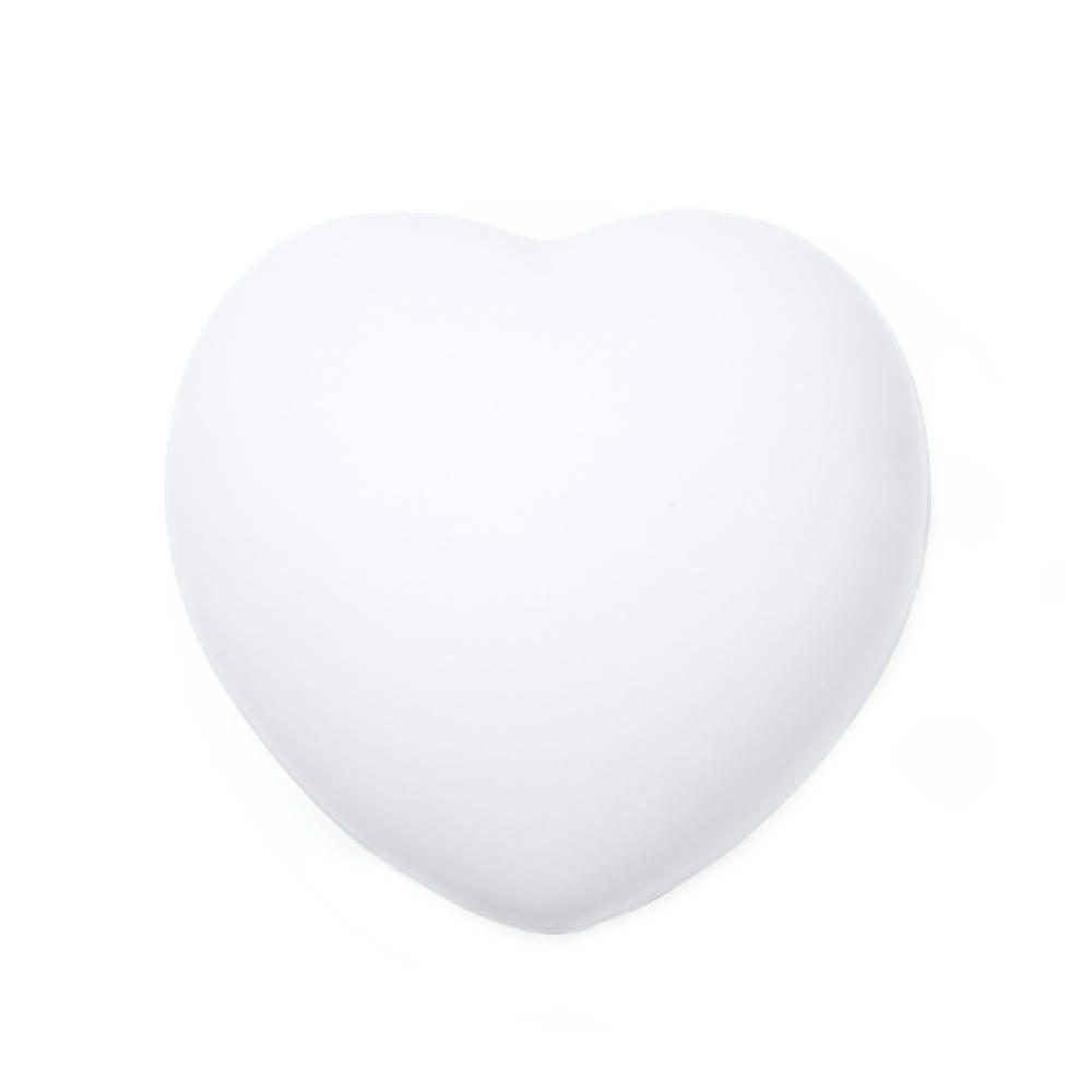 BIKU HEART-SHAPED STRESS BALL WHITE