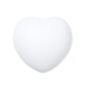 BIKU HEART-SHAPED STRESS BALL WHITE