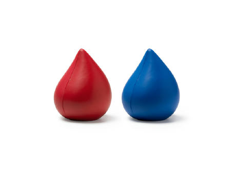 DROP-SHAPED STRESS BALL DONA ROYAL BLUE