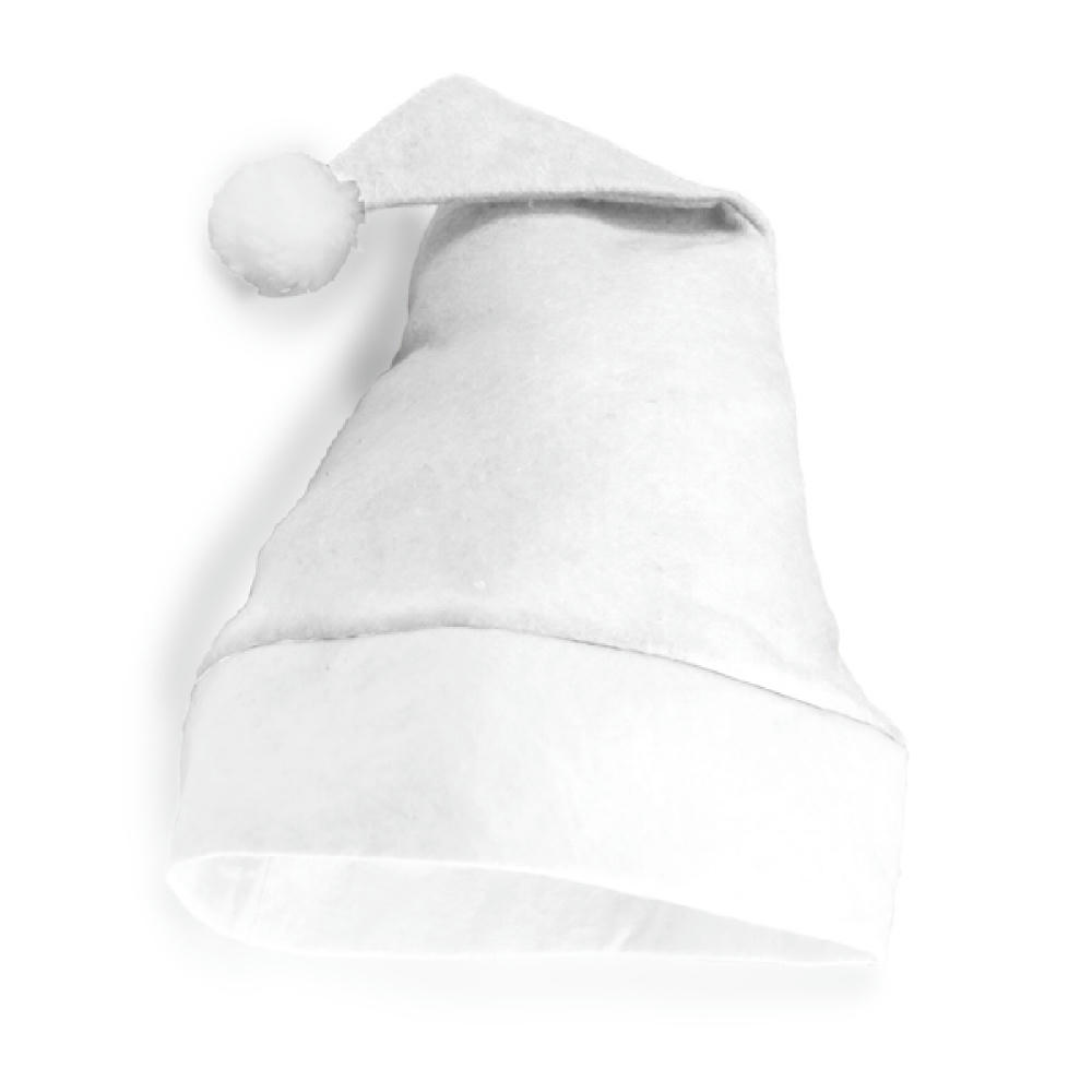 SANTA CHRISTMAS HAT S/ONE SIZE WHITE