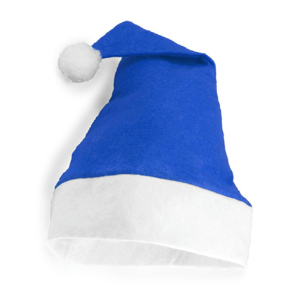 SANTA CHRISTMAS HAT S/ONE SIZE ROYAL BLUE