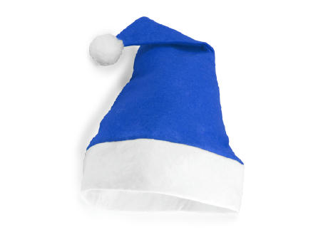 SANTA CHRISTMAS HAT S/ONE SIZE ROYAL BLUE