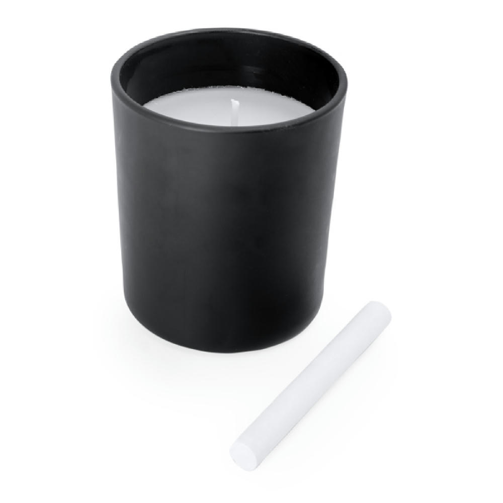 KING CHALK CANDLE BLACK