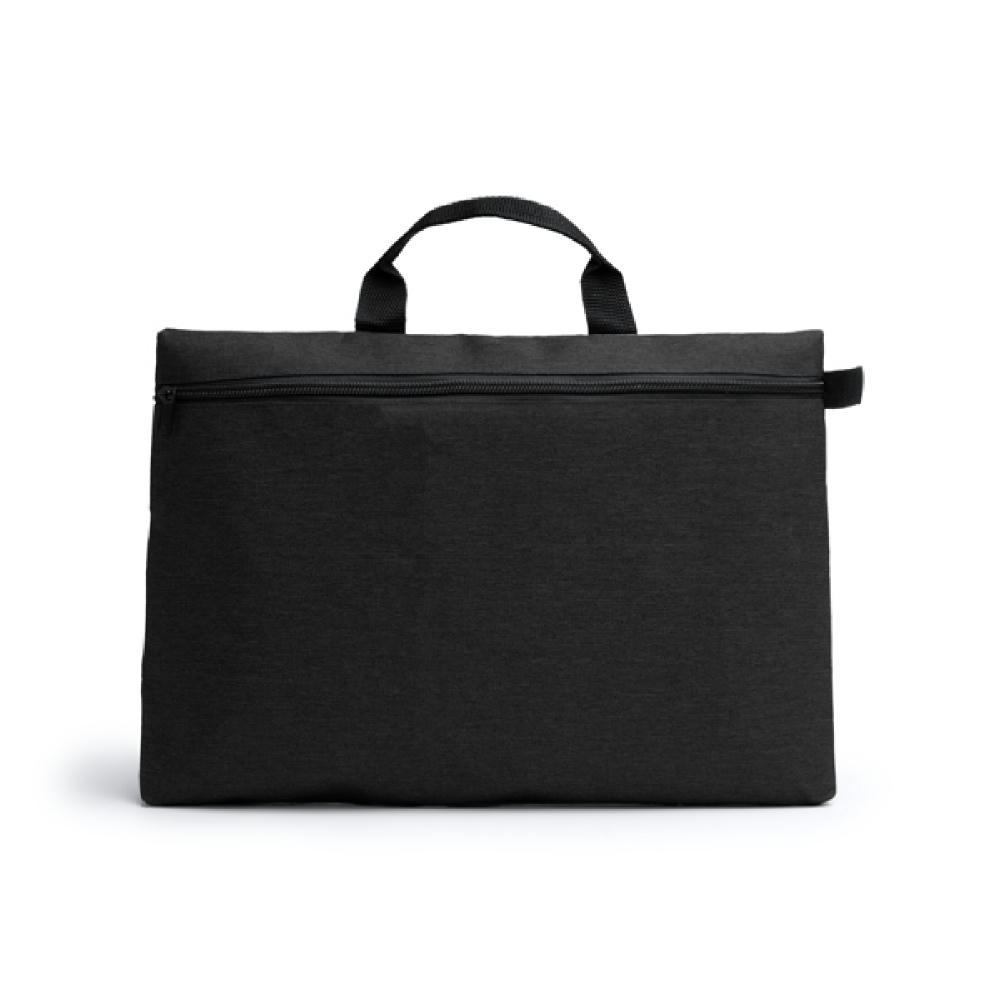 DOCUMENT BAG DRAPER BLACK