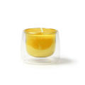 CANDLE FLORA YELLOW