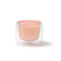 CANDLE FLORA LIGHT PINK