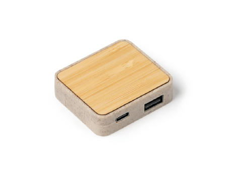 USB HUB PORT CLUNI NATURAL