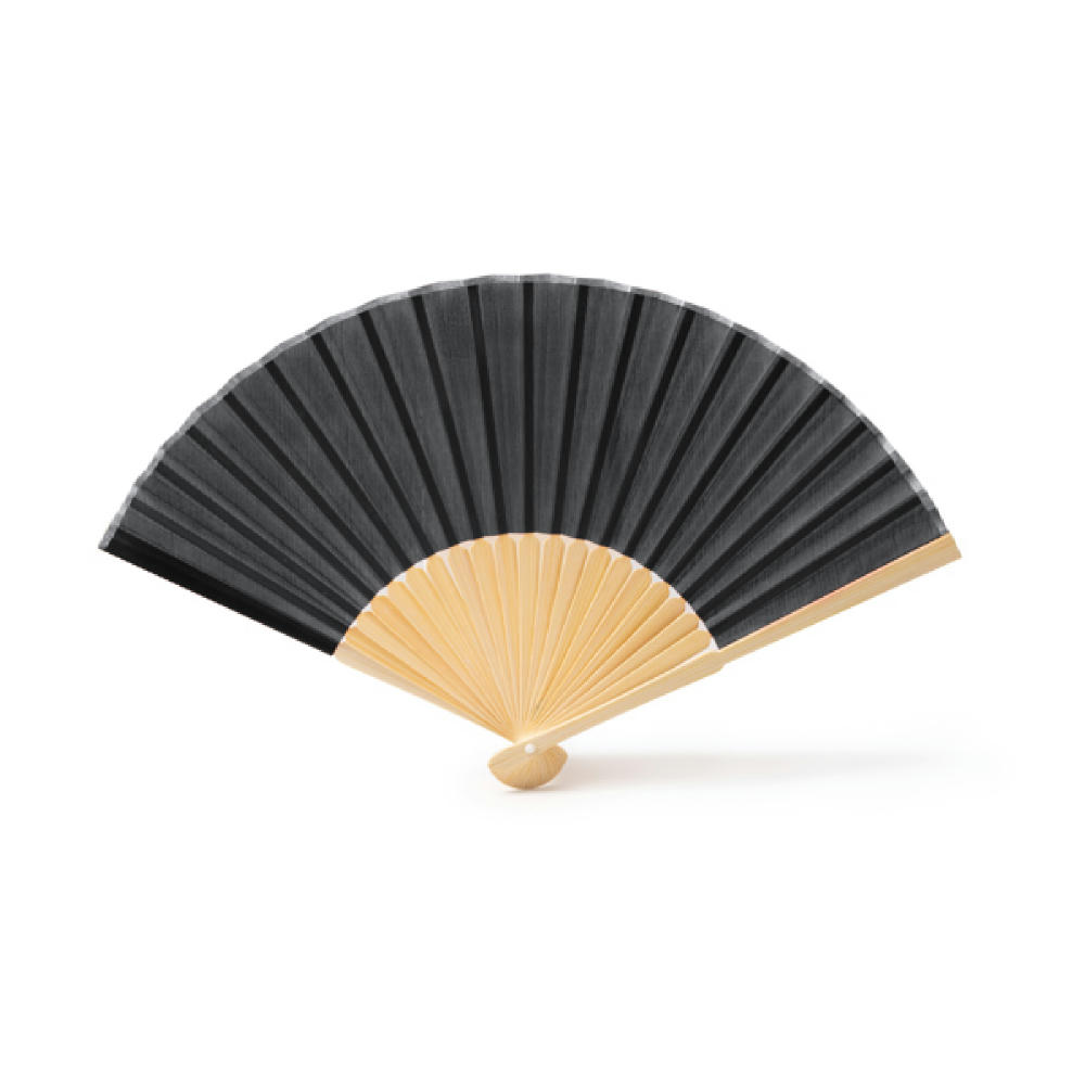 HAND FAN LIDIA BLACK