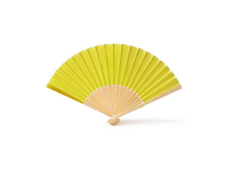 HAND FAN LIDIA YELLOW