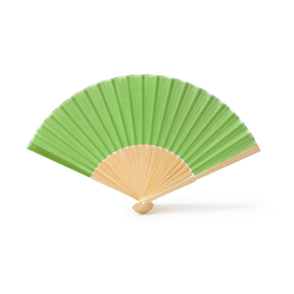 HAND FAN LIDIA FERN GREEN