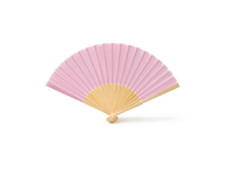 HAND FAN LIDIA LIGHT PINK