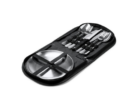 CUTLERY SET TRIVOR BLACK