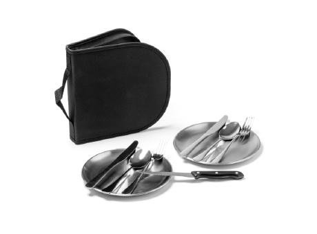 CUTLERY SET TRIVOR BLACK