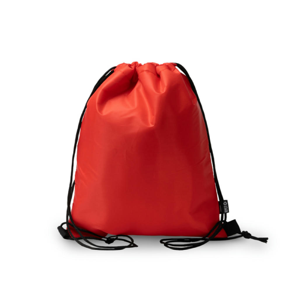 DRAWSTRING COOLER BAG CROCKER RED