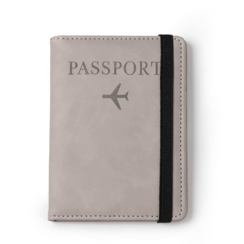 PASSPORT HOLDER MUNDI GREY