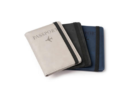 PASSPORT HOLDER MUNDI BLACK