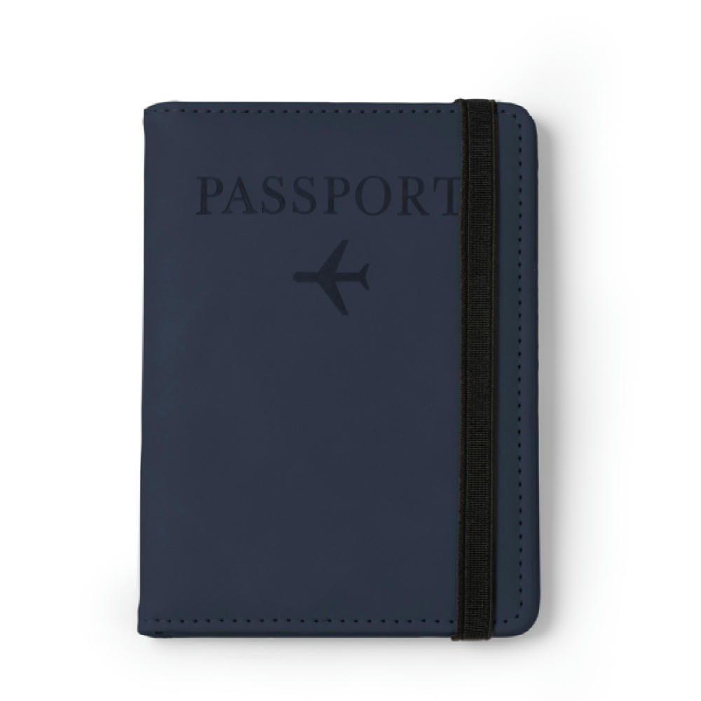 PASSPORT HOLDER MUNDI NAVY BLUE