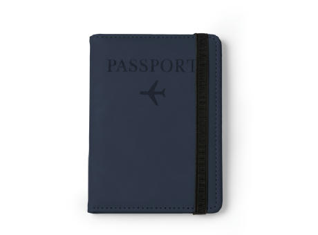 PASSPORT HOLDER MUNDI NAVY BLUE