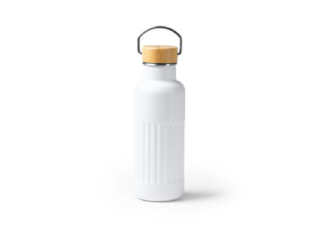 BOTTLE NOBUK WHITE