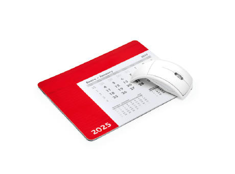 SERBAL CALENDAR MOUSE PAD RED