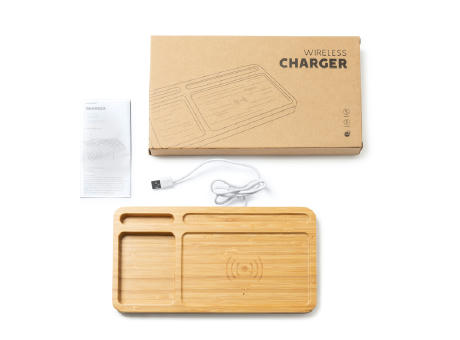 CORE DESK CHARGER BAMBOO