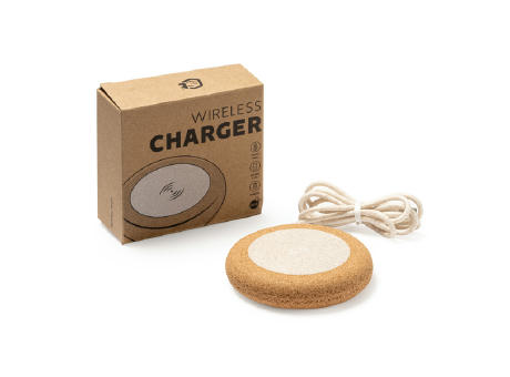 WIRELESS CHARGER SULAC NATURAL