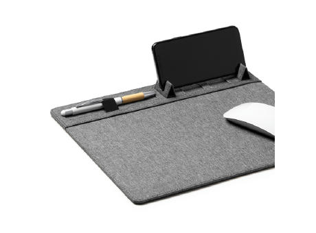 CHARGER MOUSE PAD DEMAR HEATHER GREY