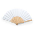 CALESA HAND FAN WHITE