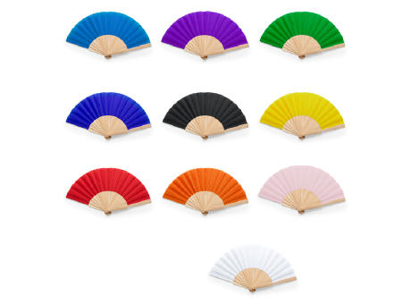 CALESA HAND FAN YELLOW