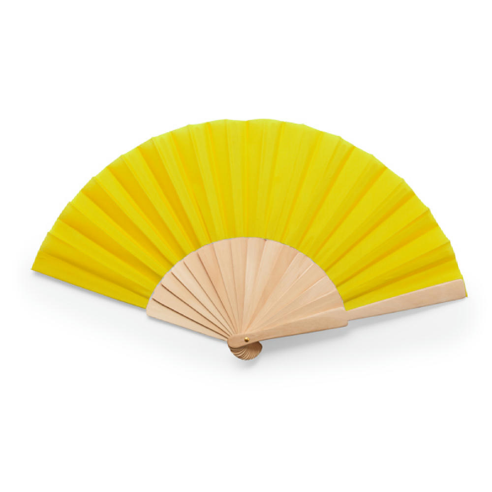 CALESA HAND FAN YELLOW