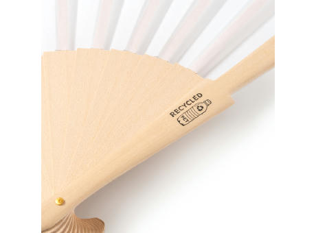 HAND FAN MILOS WHITE