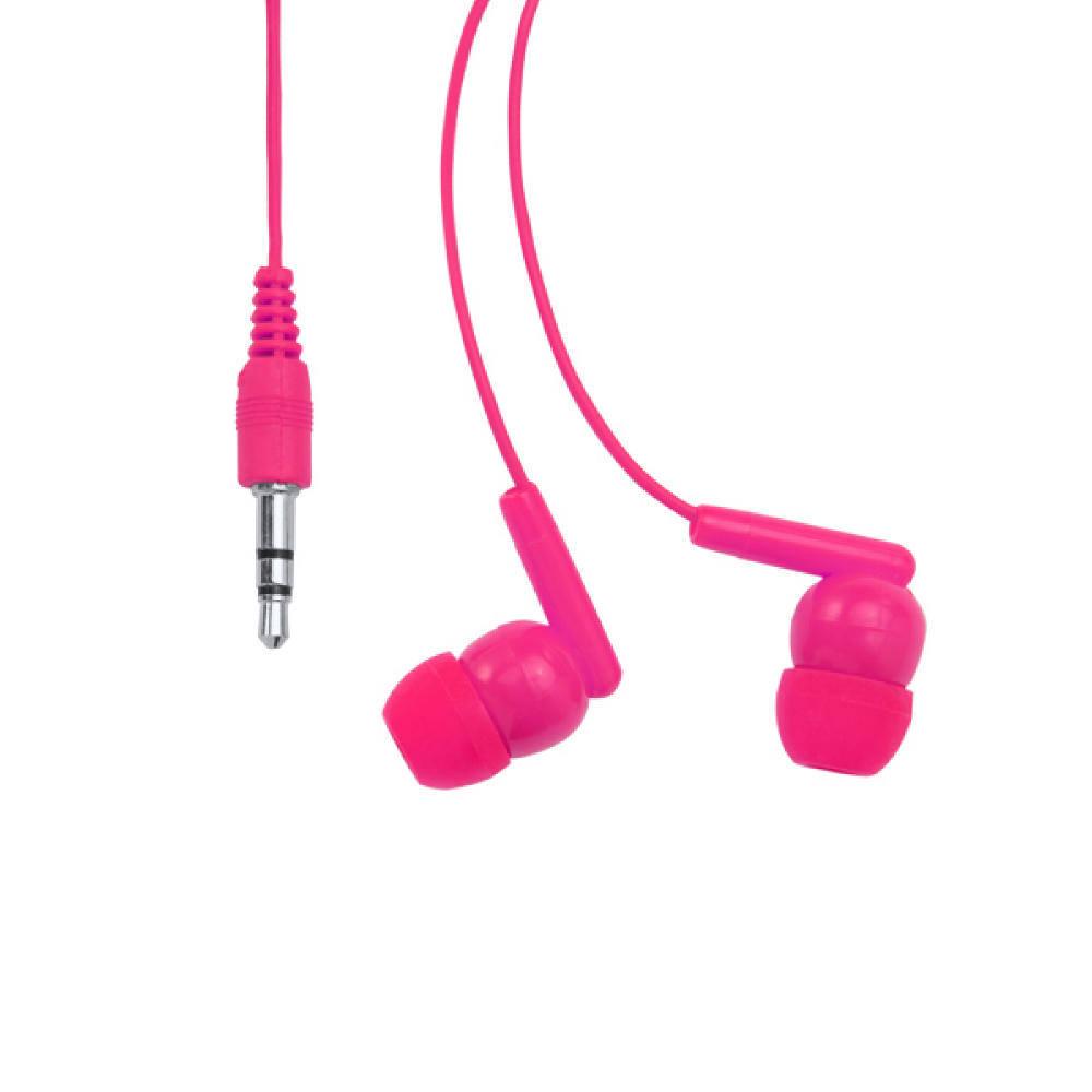 PUNK EARPHONE FUCHSIA