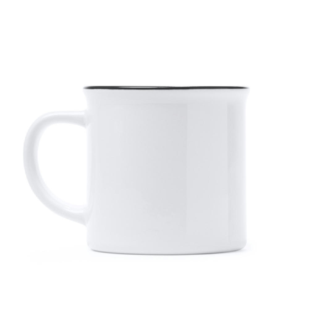 SUBLIMATION MUG KUMBO WHITE/BLACK