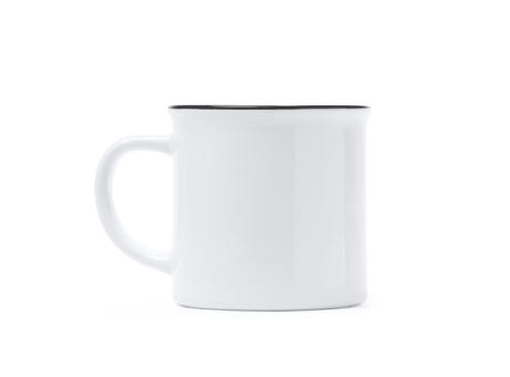 SUBLIMATION MUG KUMBO WHITE/BLACK