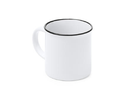 SUBLIMATION MUG KUMBO WHITE/BLACK