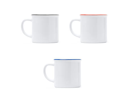 SUBLIMATION MUG KUMBO WHITE/BLACK