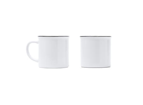 SUBLIMATION MUG KUMBO WHITE/BLACK