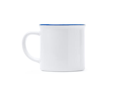 SUBLIMATION MUG KUMBO WHITE/ROYAL BLUE