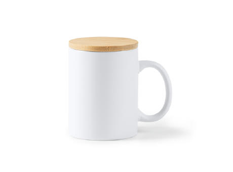 BERRY LID MUG WHITE