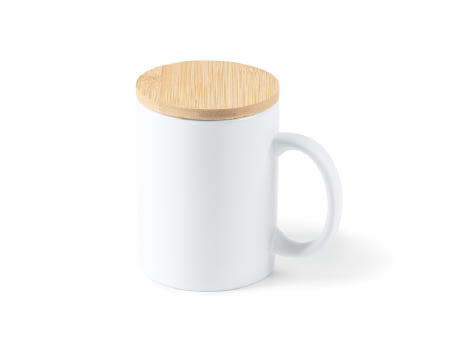 BERRY LID MUG WHITE