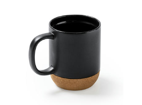 ROSELLA CORK MUG WHITE